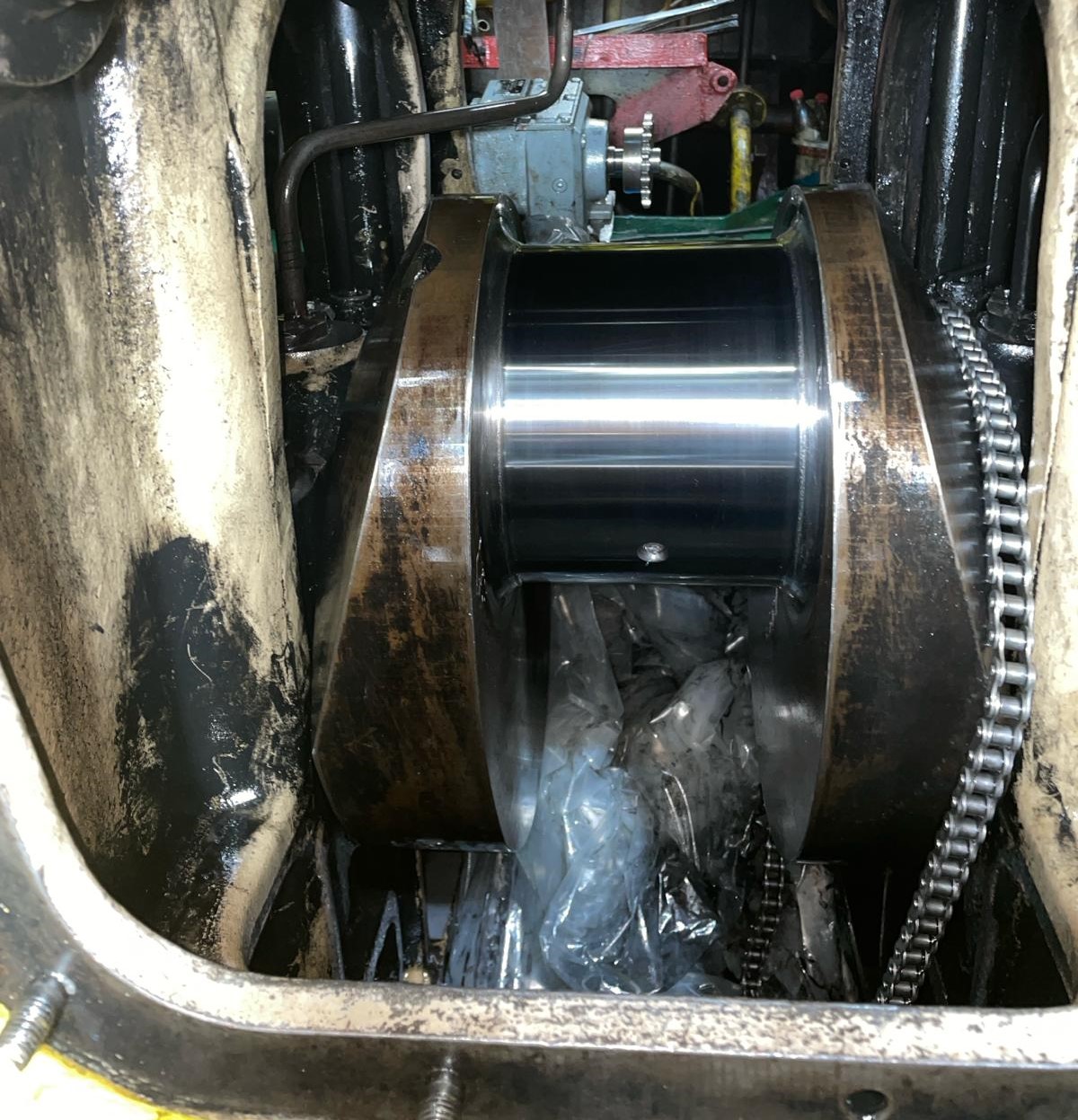 Crankshaft Grinding / Skoda 6L 275 Main Engine / Vessel SORMOVSKIY 119 / GIRESUN PORT TR